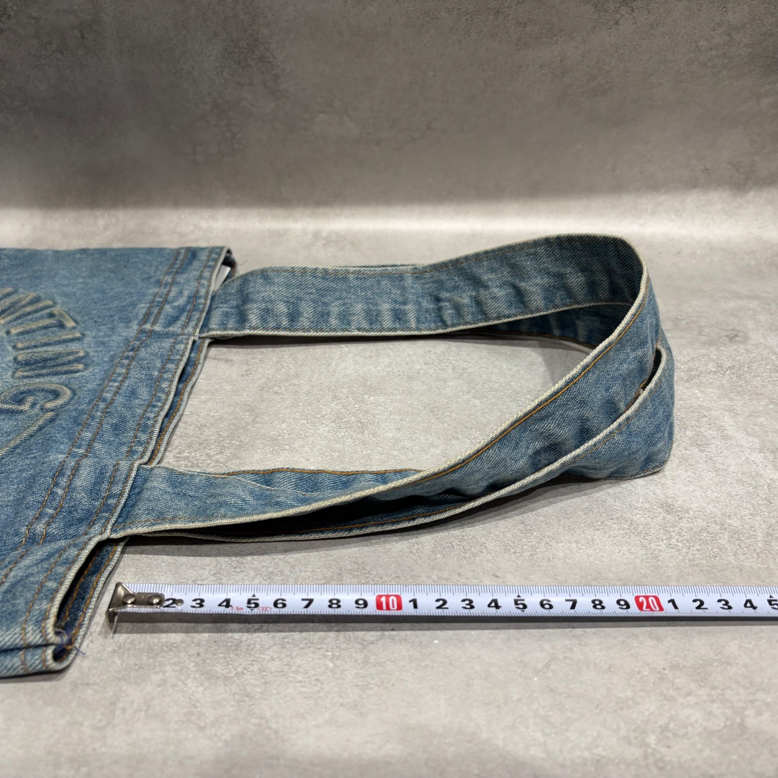 希少 HUNTING WORLD ハンティングワールド デニム トートバッグ