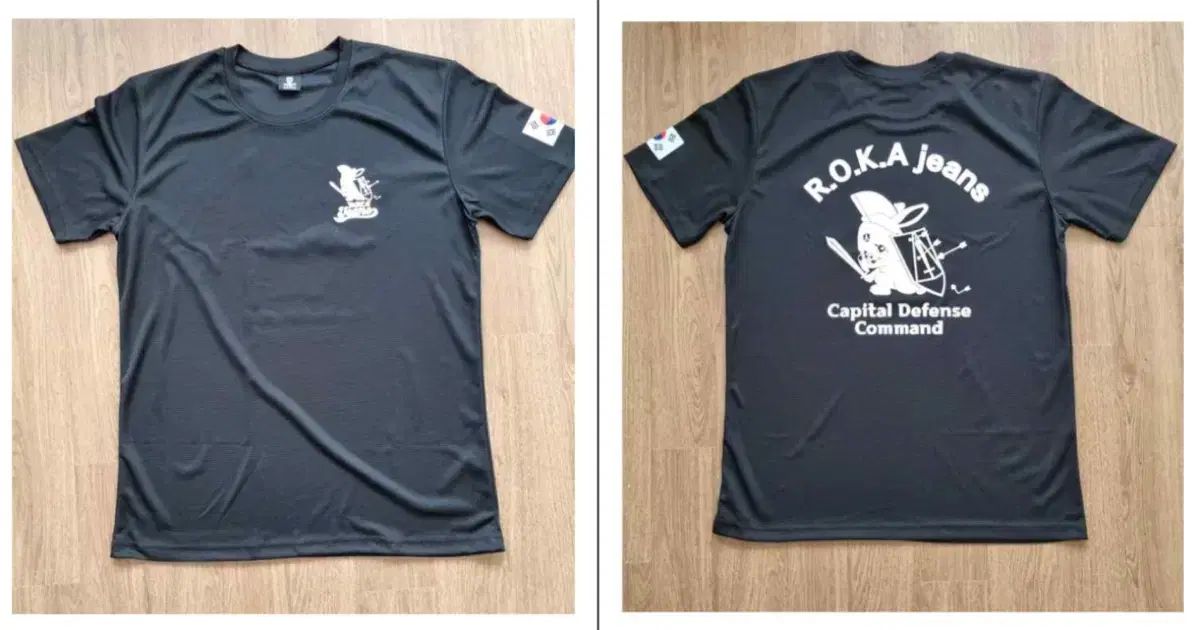 NewJeans（ニュージーンズ・ニュジ） R.O.K.A Tシャツ ブラック (新品)