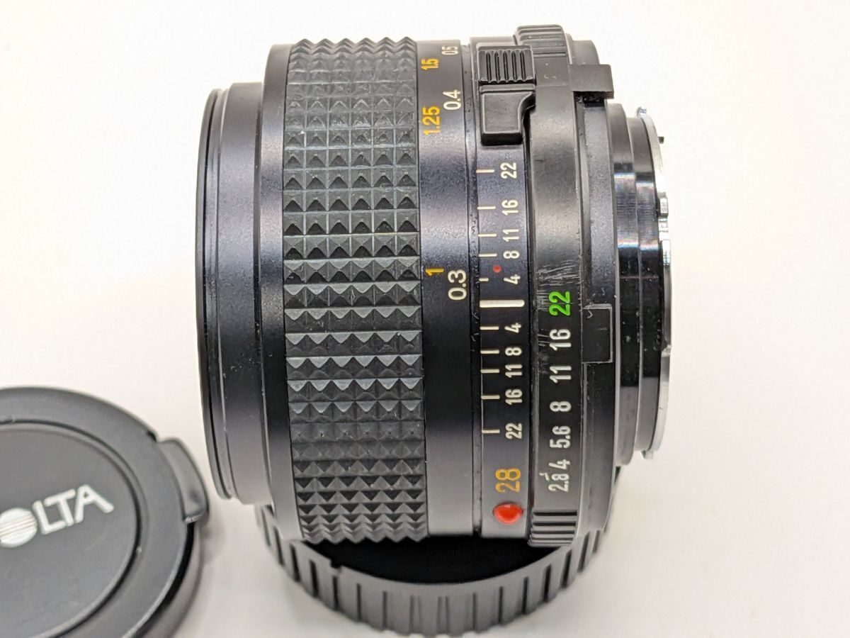 ☆美品☆ ミノルタ Minolta New MD 28mm F2.8 単焦点 広角レンズ