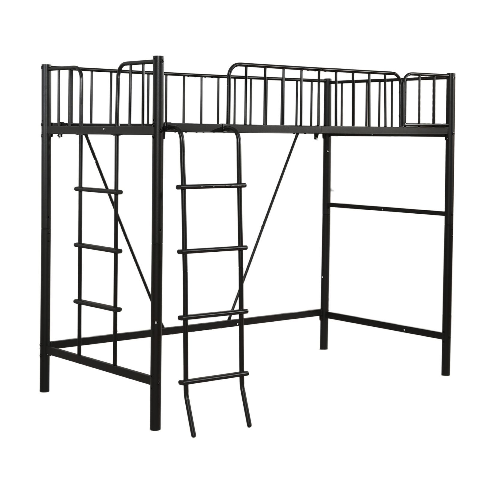 新入荷」全新品 【高さ170cm】ロフトベッド パイプベッド シングル 耐 