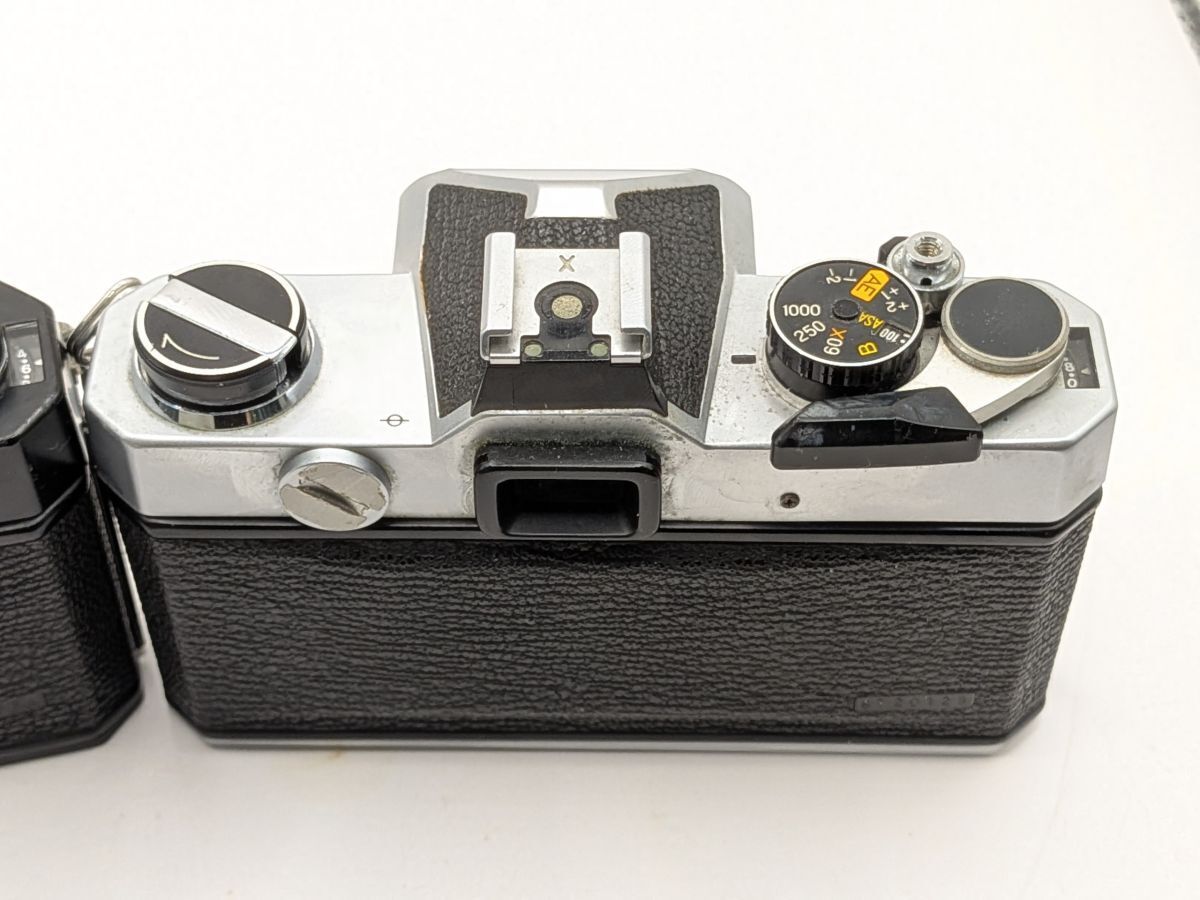 ☆2台まとめ / ジャンク扱い☆ フジカ FUJICA AZ-1 シルバー, ブラック