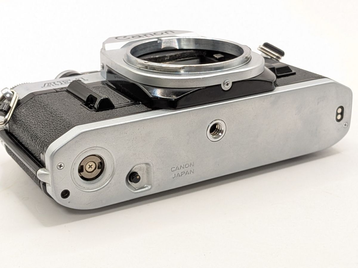☆実用品☆ キヤノン Canon AE-1 シルバー ボディ【シャッター鳴きなし