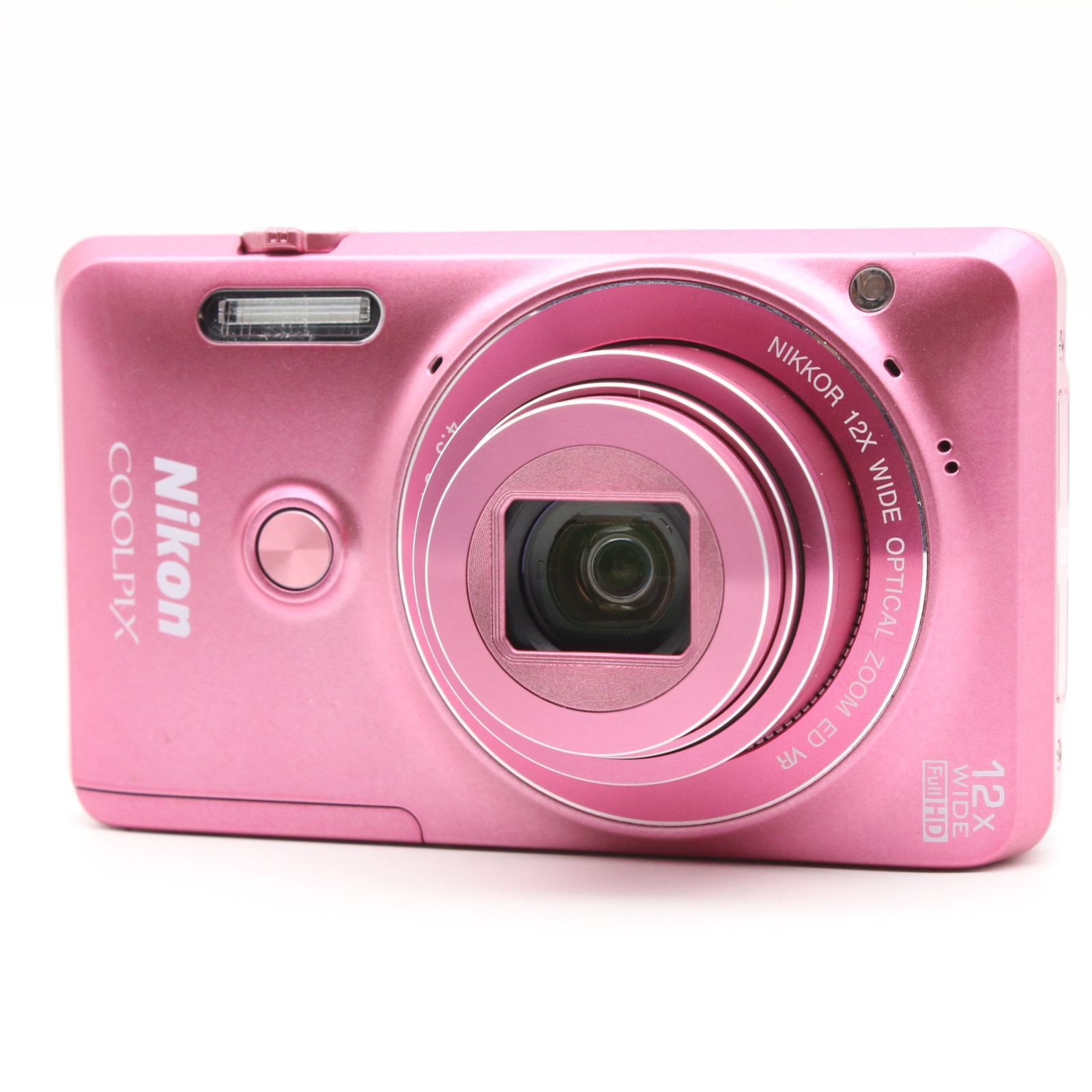 極上品】 Nikon COOLPIX S6900 ピンク 12倍ズーム 1602万画素 