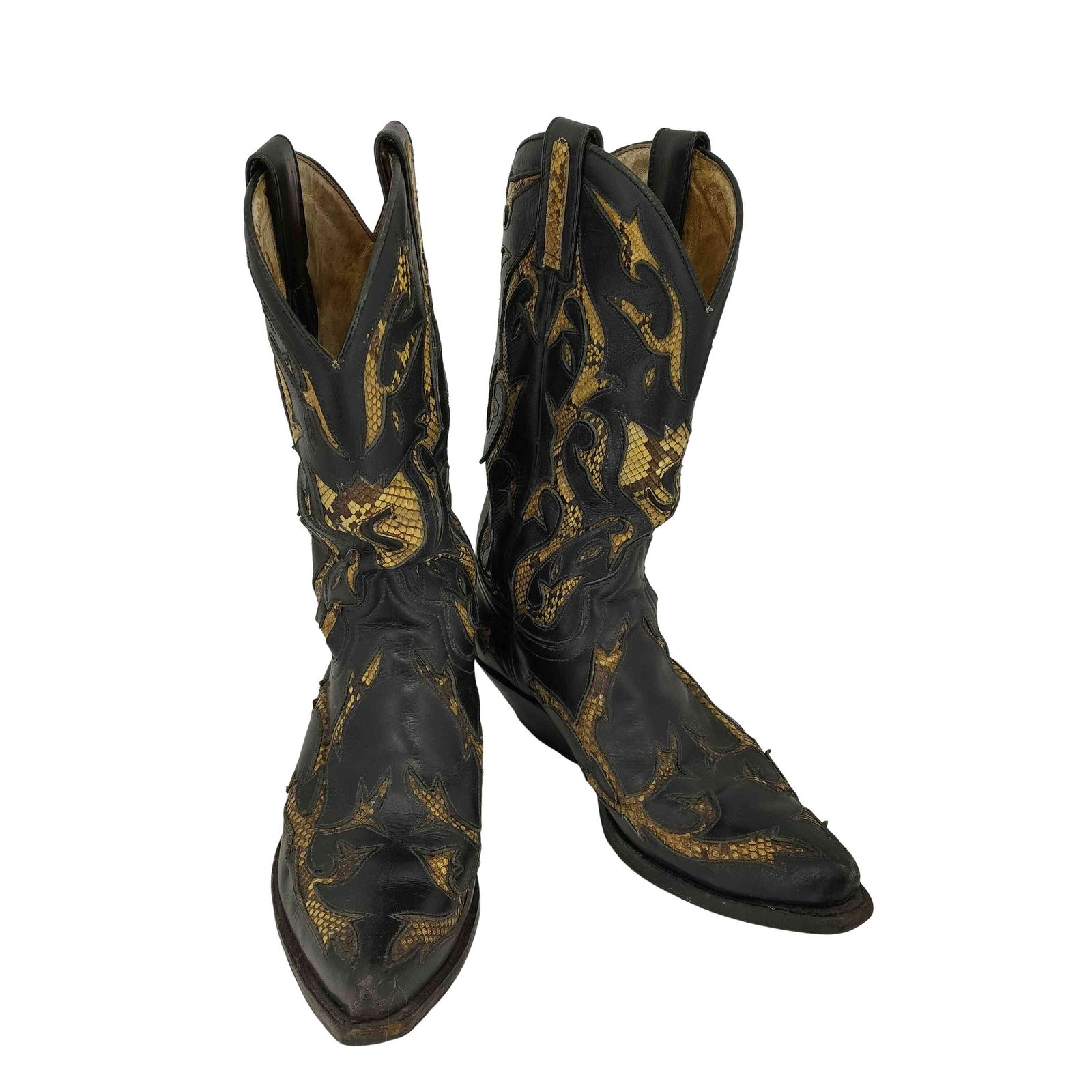 ユーズドフルギ USED古着 sendra ウエスタンブーツ パイソン メンズ 