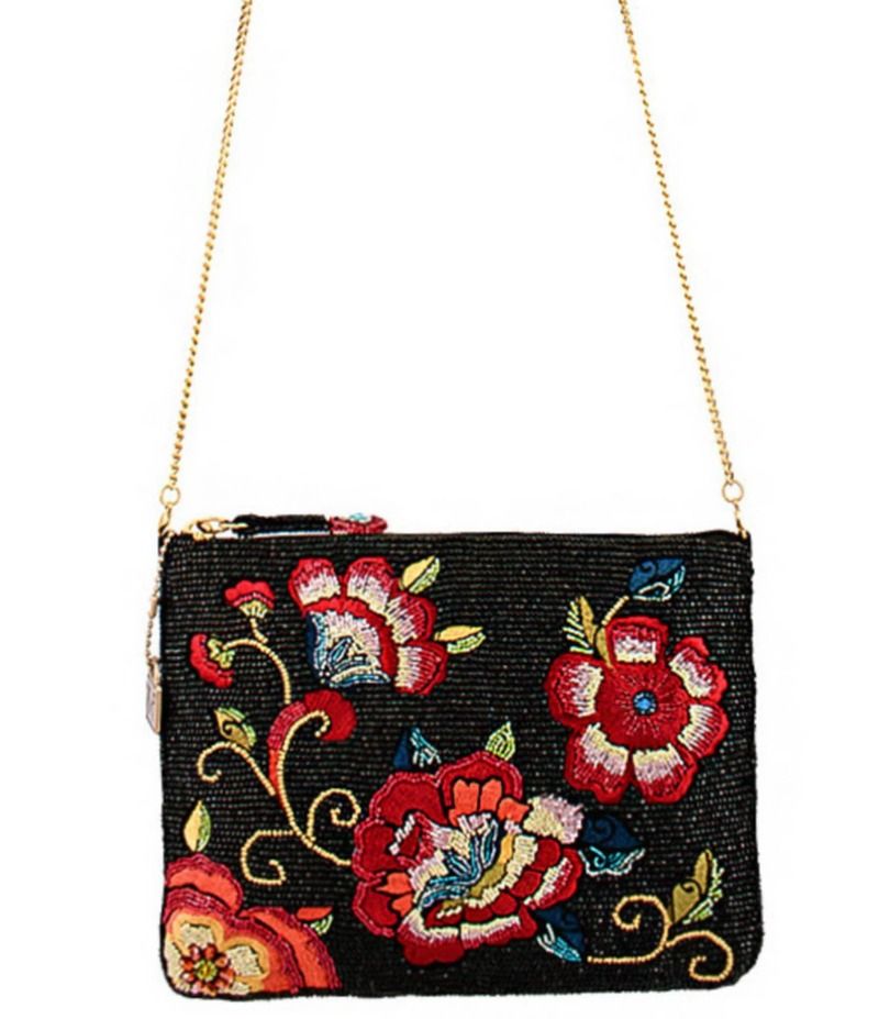 メリーフランセス レディース バッグ ショルダーバッグ フラワー柄