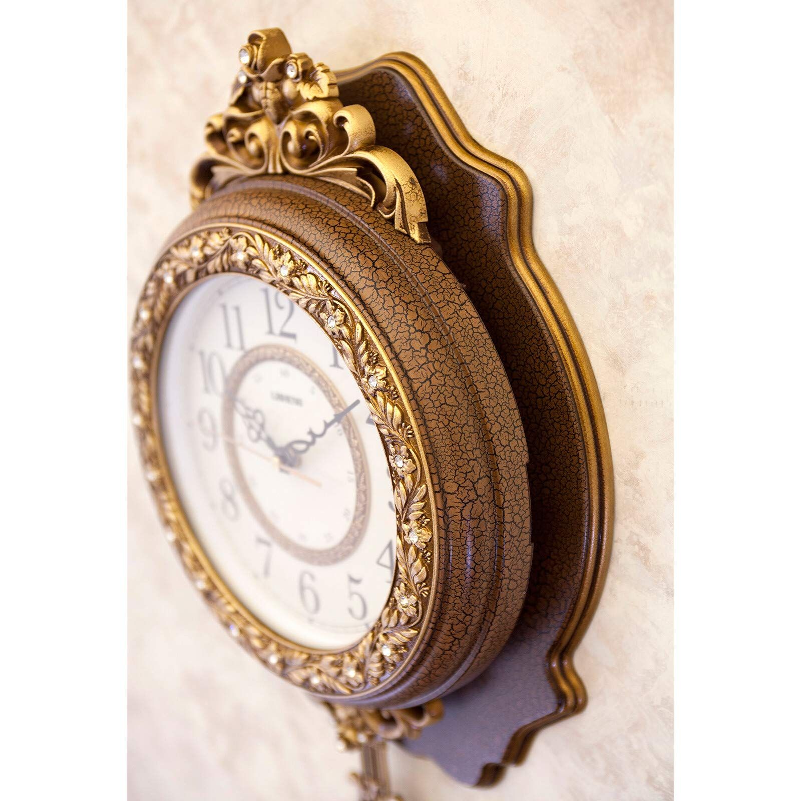 新品 掛け時計 ビクトリアンパレス ペンデュラム ウォールクロック