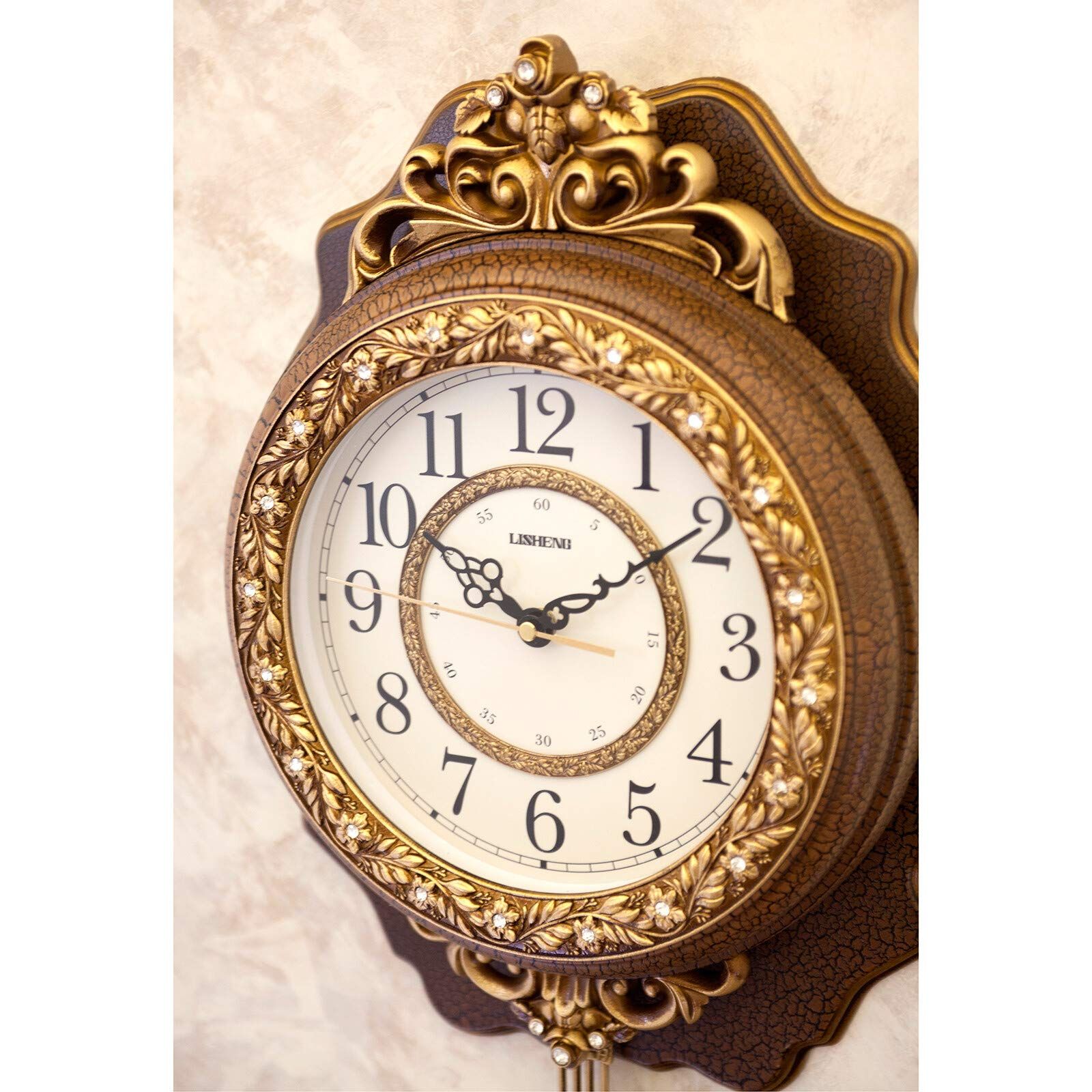 新品 掛け時計 ビクトリアンパレス ペンデュラム ウォールクロック