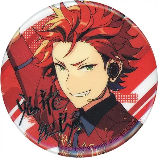 中古】バッジ・ピンズ [初期不良品]鬼龍紅郎 「あんさんぶるスターズ