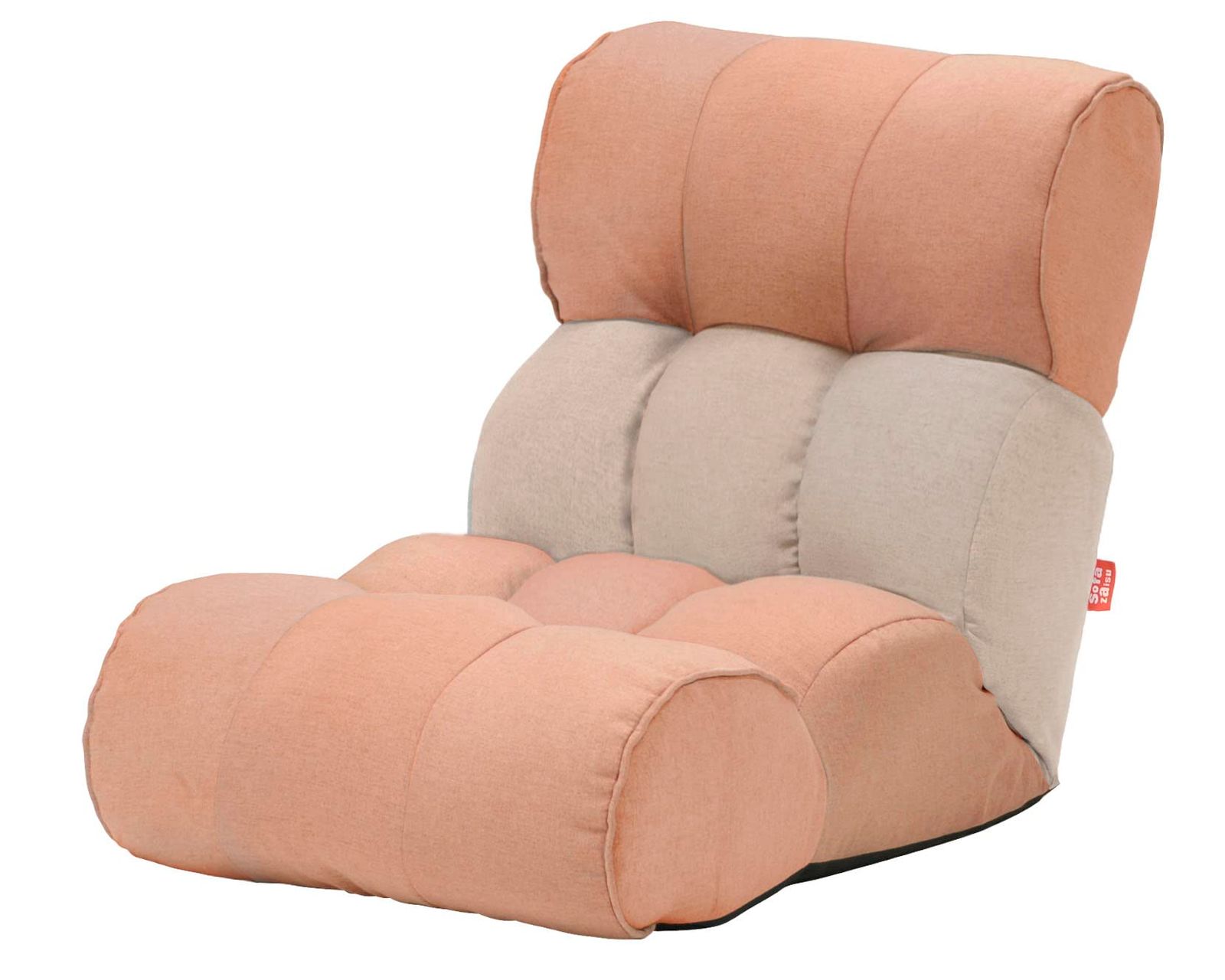 新品 ふんわり座面とリクライニング機能付きソファ座椅子 ﾋﾟｸﾞﾚｯﾄ CHIBI BT LPI ライトピンク