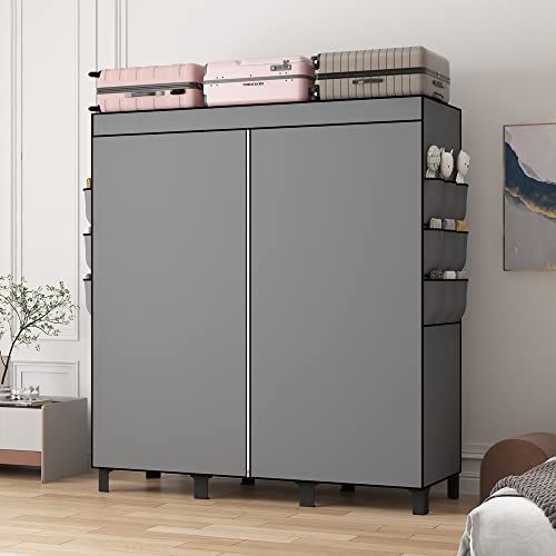 簡易ポータブル組立クローゼット 防湿・防塵・防カビの不織布