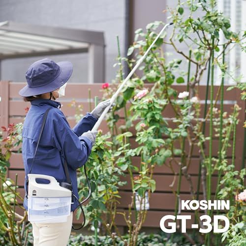 迅速に発送】工進(KOSHIN) 乾電池式 噴霧器 GT-3D 除草 消毒 小型 軽量
