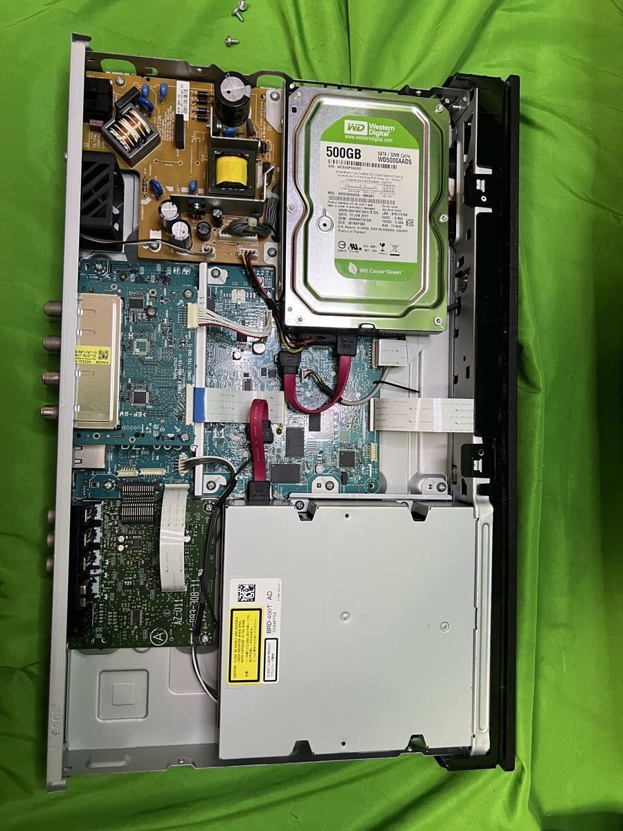 ジャンク！SONY BDZ-AT300S 500GB ブルーレイ ディスク HDD レコーダー