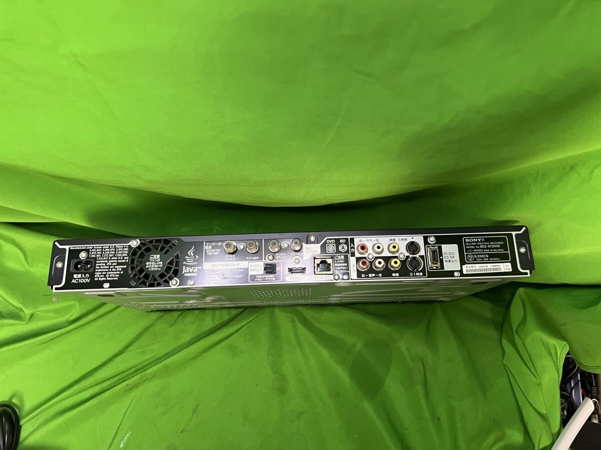ジャンク！SONY BDZ-AT300S 500GB ブルーレイ ディスク HDD レコーダー