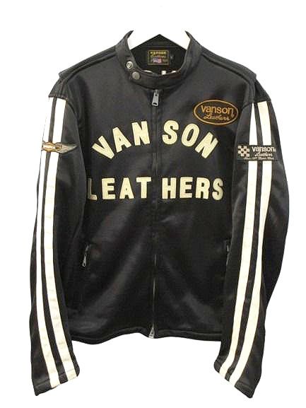 バンソン VANSON 40周年記念モデル ボンディングライダースジャケット