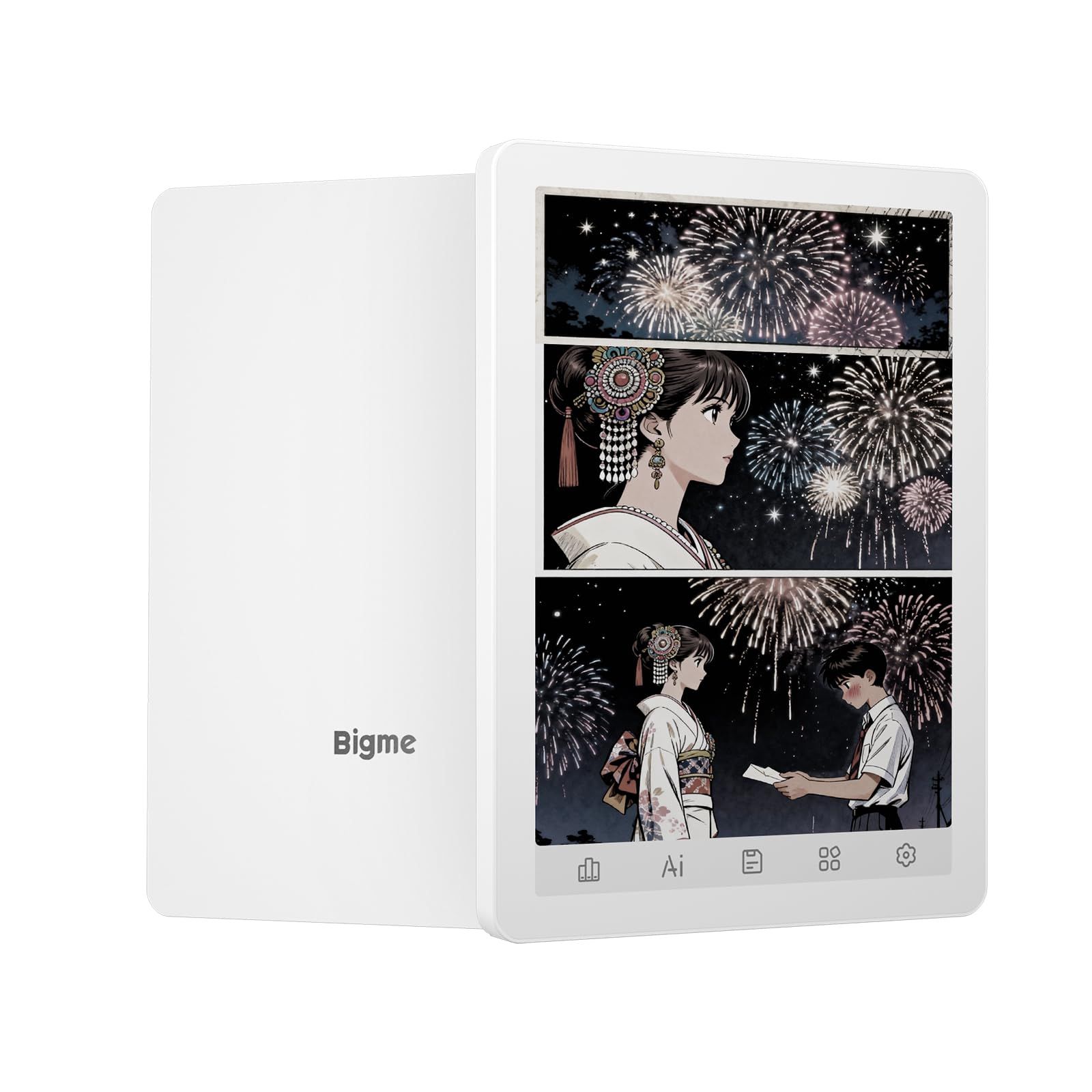 Bigme カラー電子リーダー、電子書籍リーダー6インチ電子インク