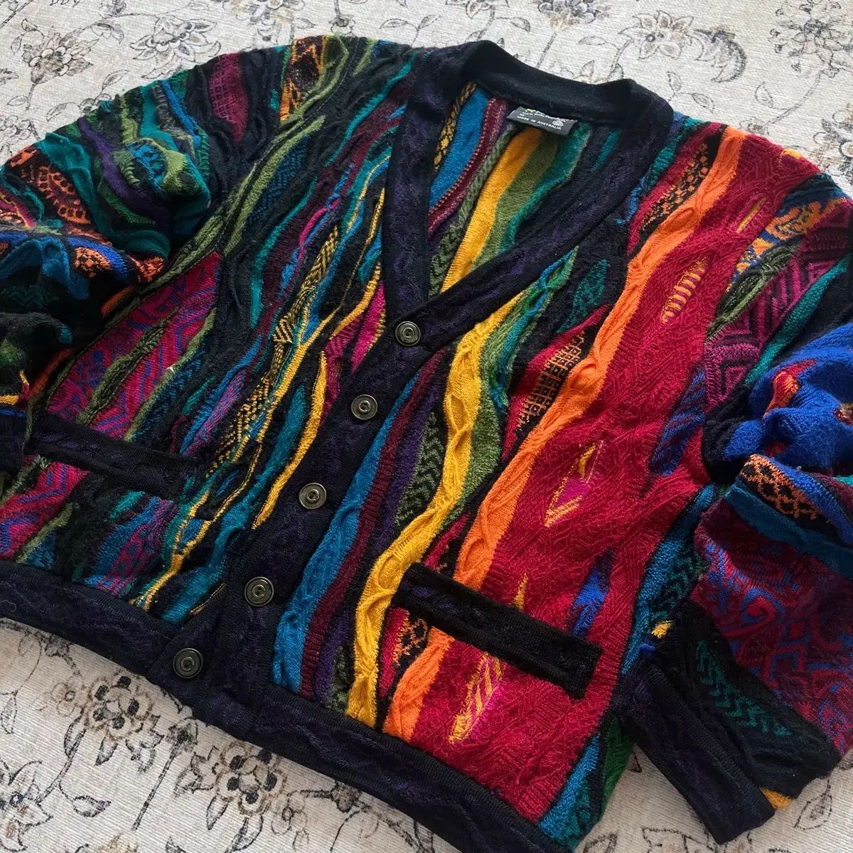 M クージー オーストラリア 3D ケーブル カーディガン クージー COOGI 