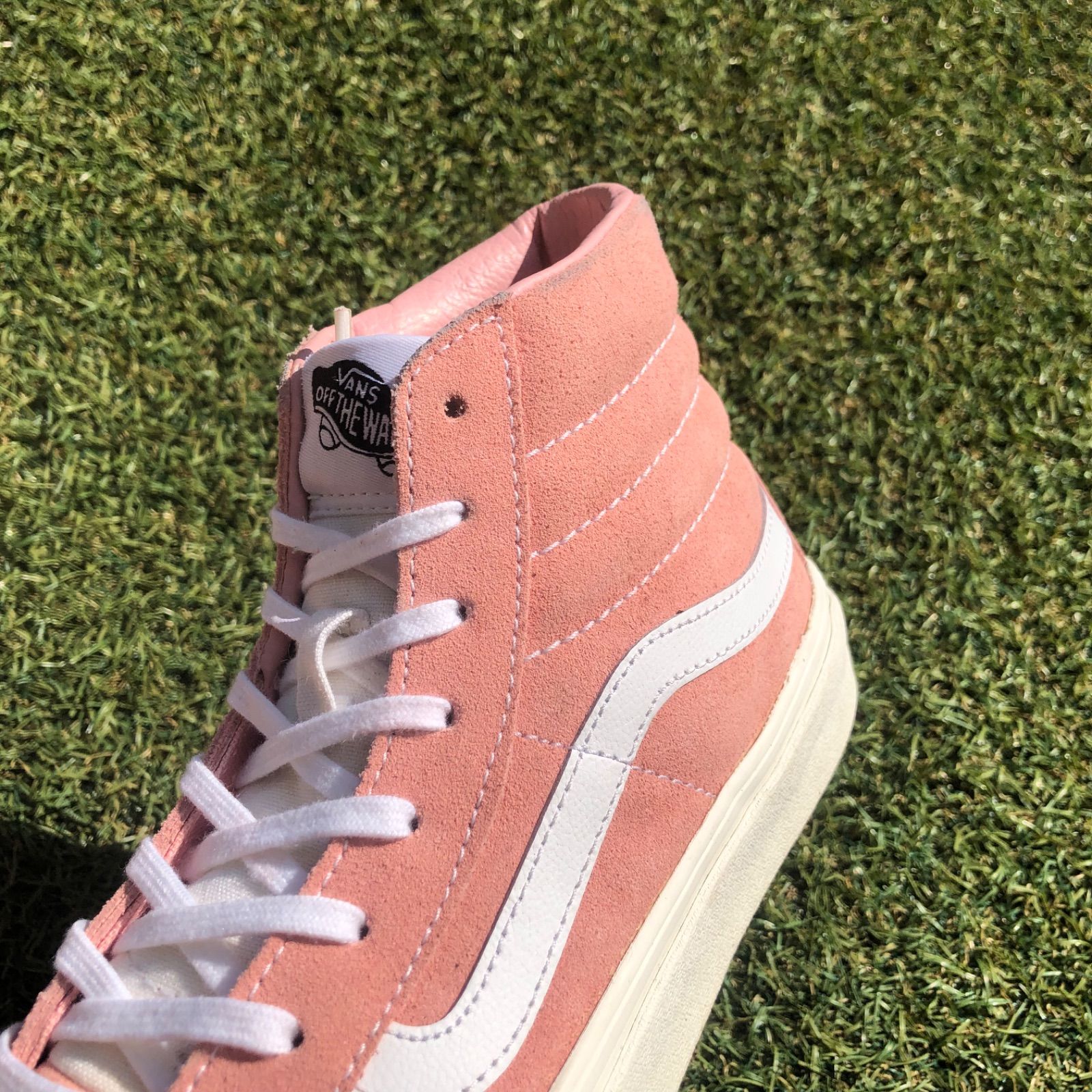 美品23.5 US企画！ VANS SK8-HI SLIM ヴァンズ スケート ハイ スリム