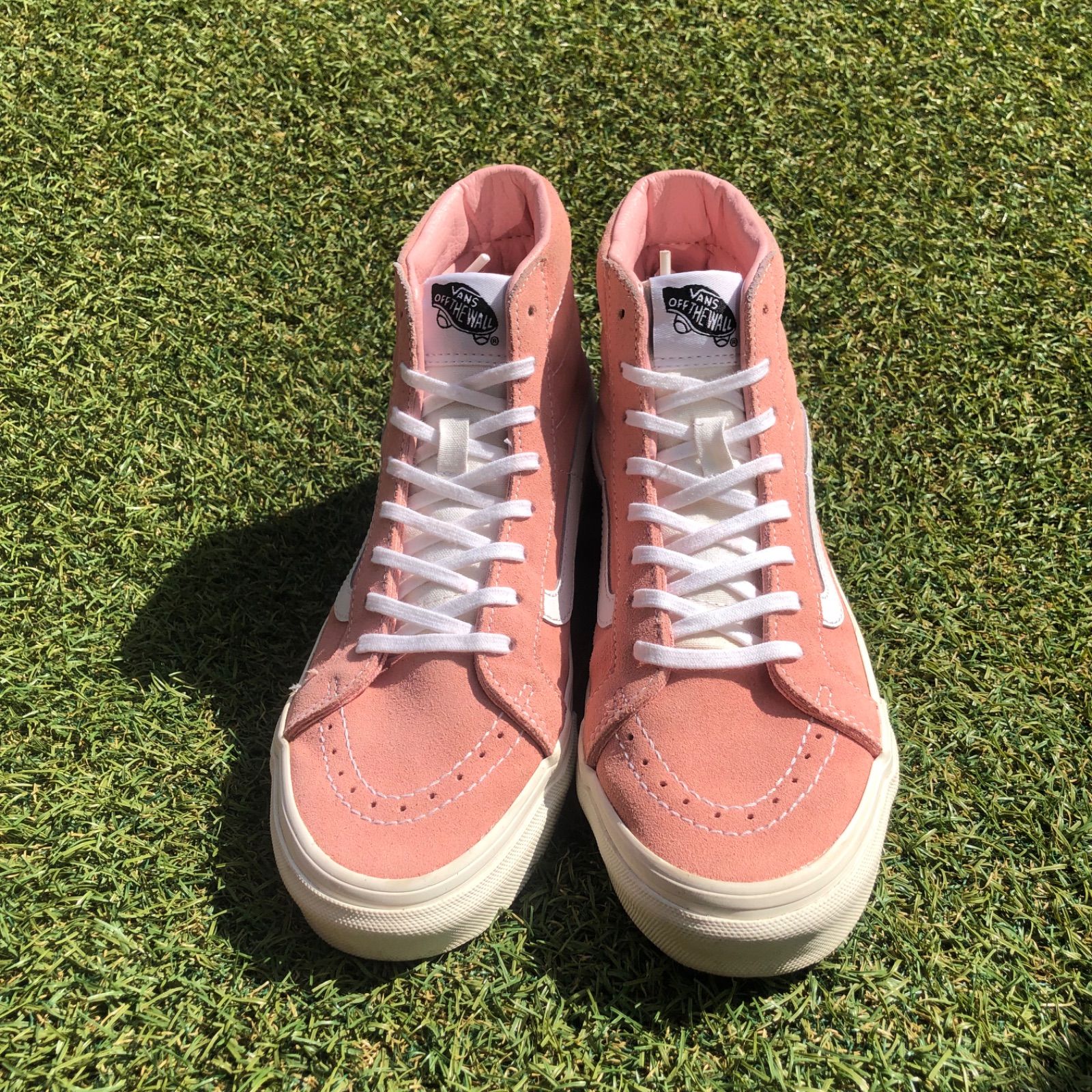 美品23.5 US企画！ VANS SK8-HI SLIM ヴァンズ スケート ハイ スリム