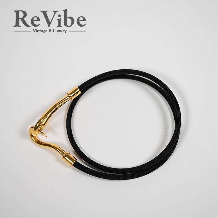 HERMES エルメス ジャンボ チョーカー Wブレスレット コットンコード