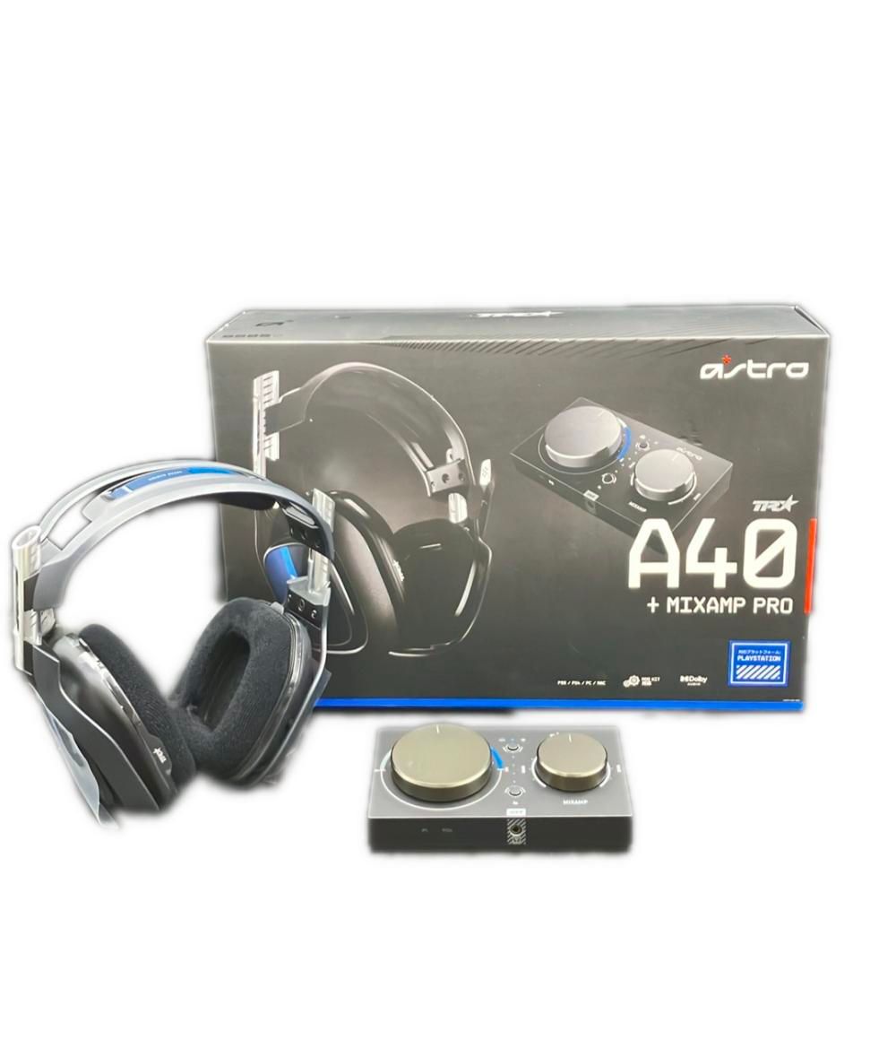 ロジクール ASTRO A40 TR ゲーミングヘッドセット + MixAmp Pro TR