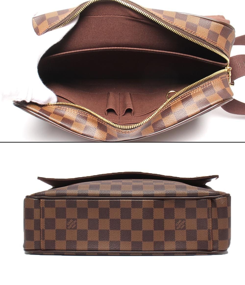 LOUIS VUITTON ルイ・ヴィトン バッグ シェルトンMM  ダミエ N41149 ショルダーバッグ
 ダミエキャンバス ダミエ ユニセックス【中古】460 美品 ルイ・ヴィトン ショルダーバッグ メッセンジャーバッグ 斜め掛け