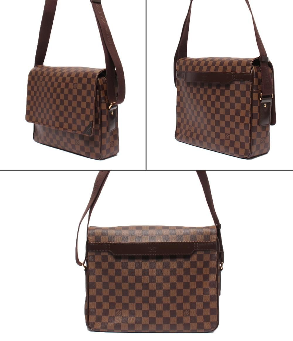 美品 ルイ・ヴィトン ショルダーバッグ メッセンジャーバッグ 斜め掛け ダミエ シェルトンMM N41149 メンズ LOUIS VUITTON