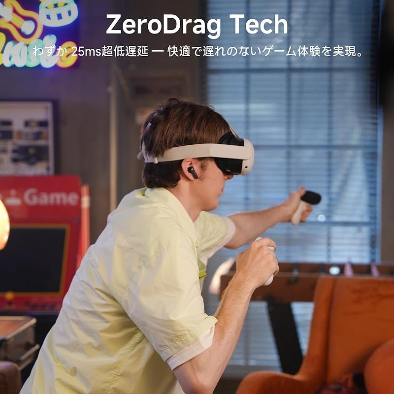 新品】 PRISMXR Vega T1 ゲーミングイヤホンドングル ワイヤレス低遅延