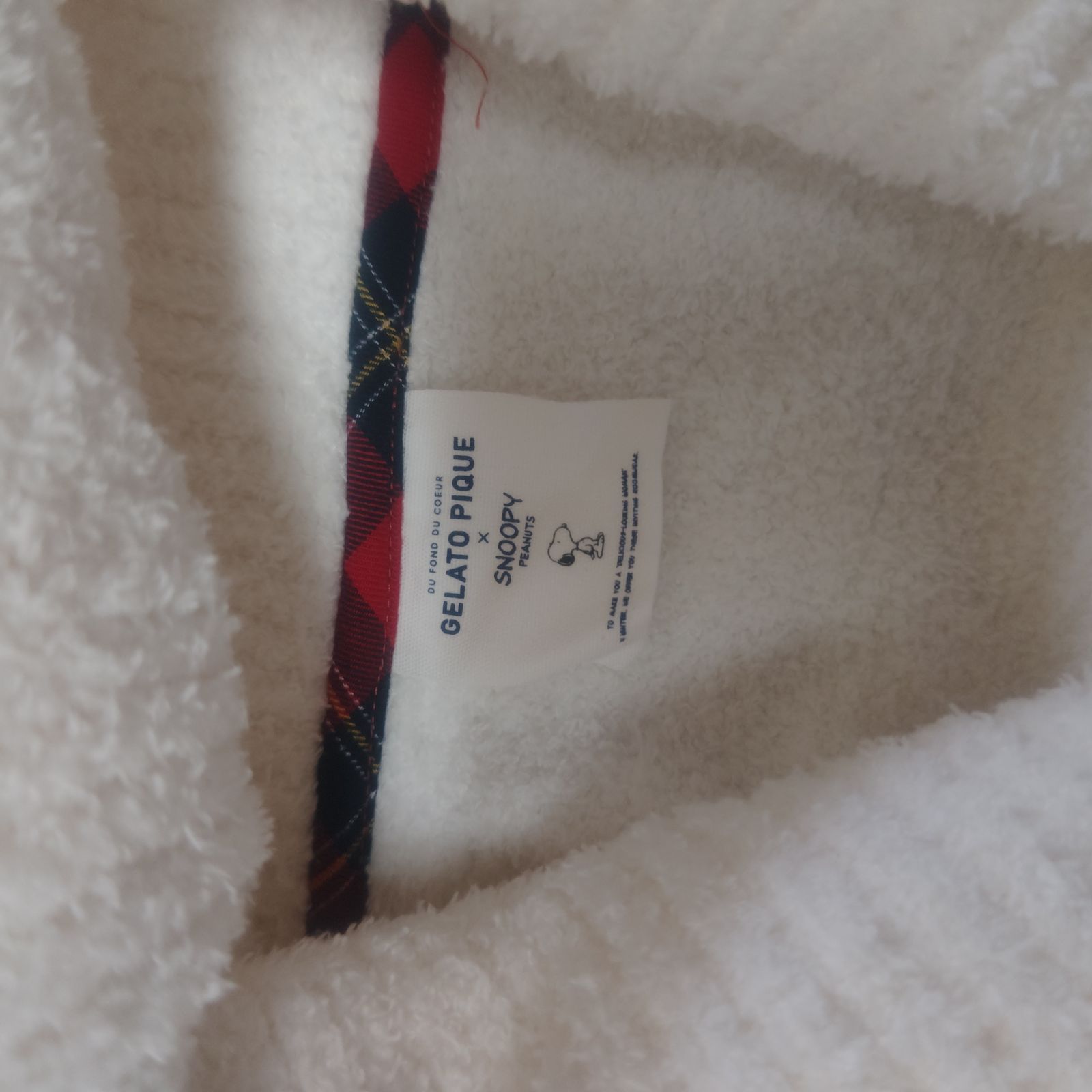 新品未使用タグ付き ジェラートピケスヌーピーカーディガン