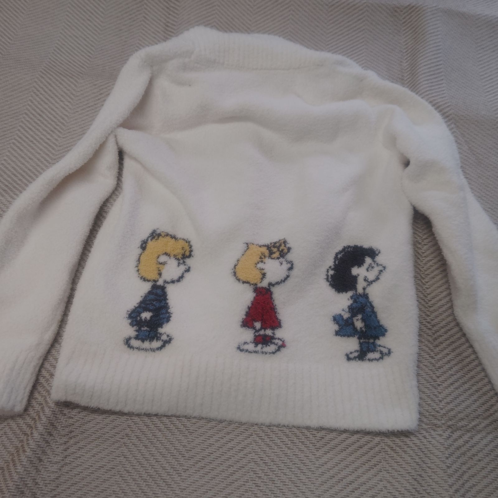 新品未使用タグ付き ジェラートピケスヌーピーカーディガン