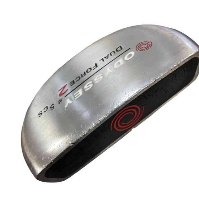  オデッセイ DUAL FORCE 2 #5 33インチ センターシャフト パター PT スチール (フレックスその他) メンズ 男性用 右利き 右用 Cランク ゴルフクラブ