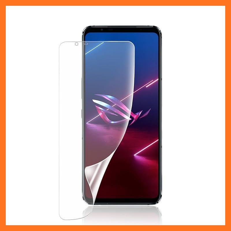 【新品】 【アンチグレア 1枚セット】ASUS ROG Phone 5 / ROG Phone 5s用 フィルム ASUS ROG Phone 5 専用 アンチグレア フィルム 非ガラス 【指紋認証対応】TPU全面保護/キズ自動修復/繊細なタッチ/気泡ゼロ 0