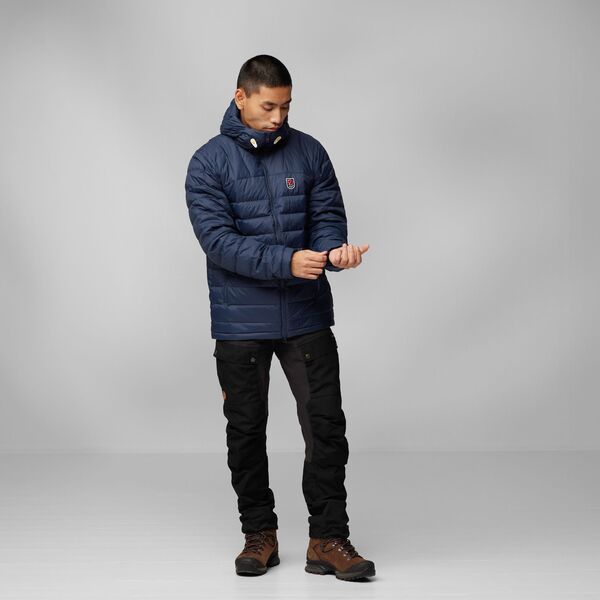 フェールラーベン メンズ アウター パーカー・スウェット ダウン Fjallraven Expedition Pack Down Hoodie Navy ネイビー