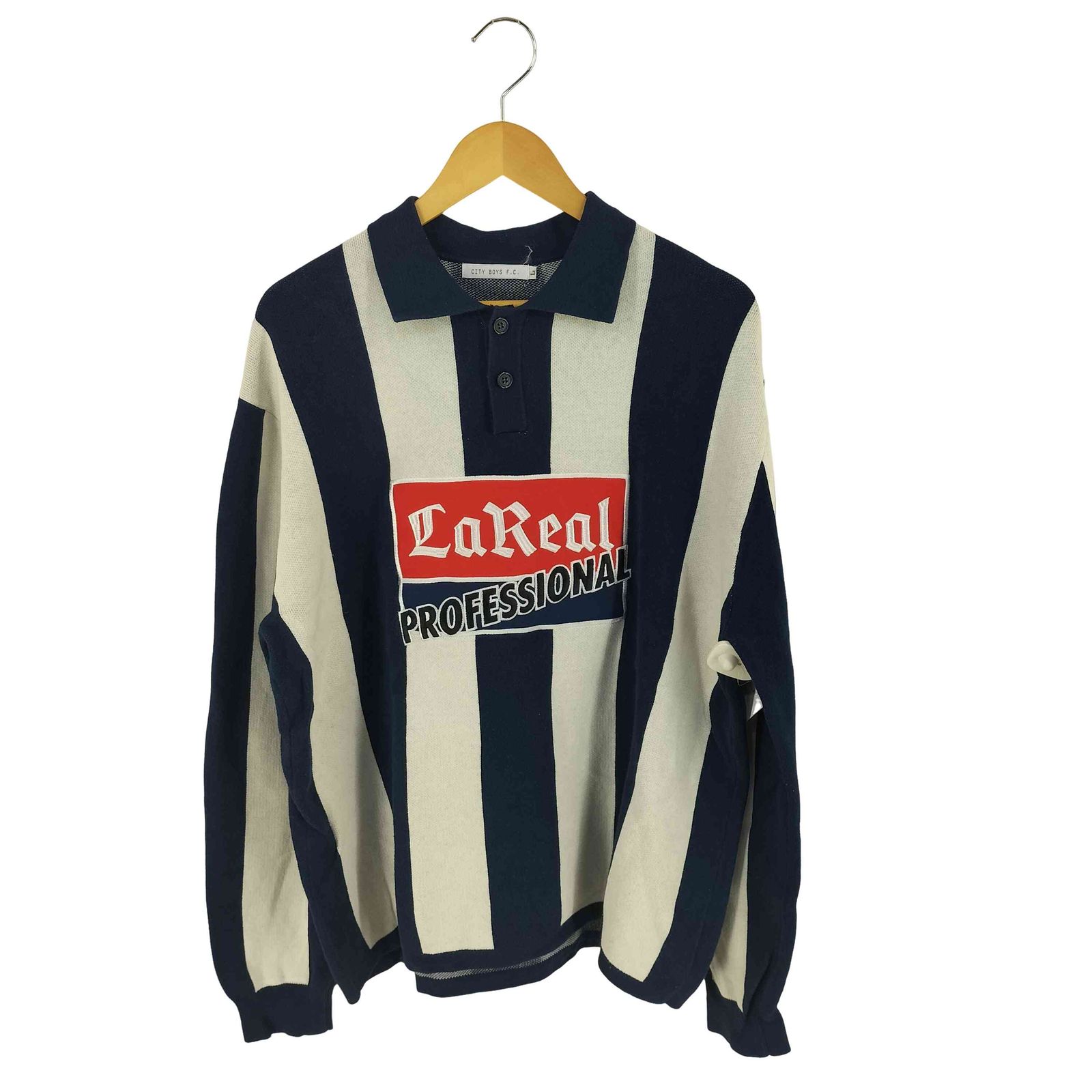 ユーズドフルギ USED古着 ニットポロシャツ メンズ L - メルカリ