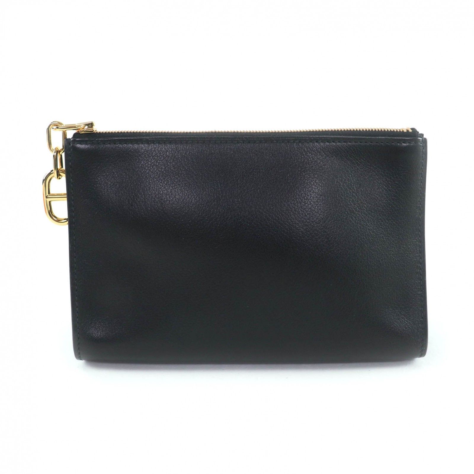 良品☆HERMES エルメス ジップアンゴー PM ブラック エバーカラー