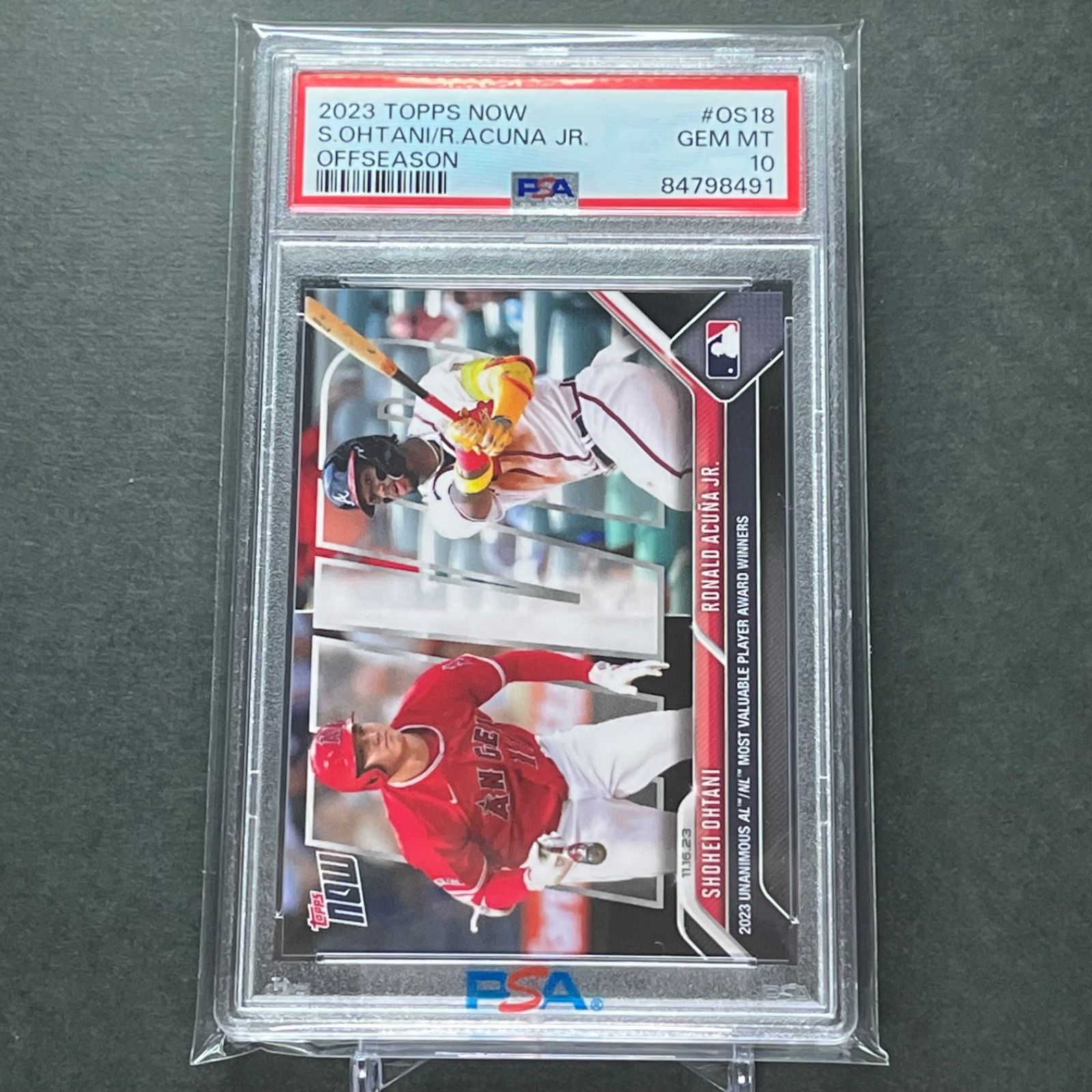 OS18【PSA10】大谷翔平選手 2023 Topps now(24時間限定販売カード