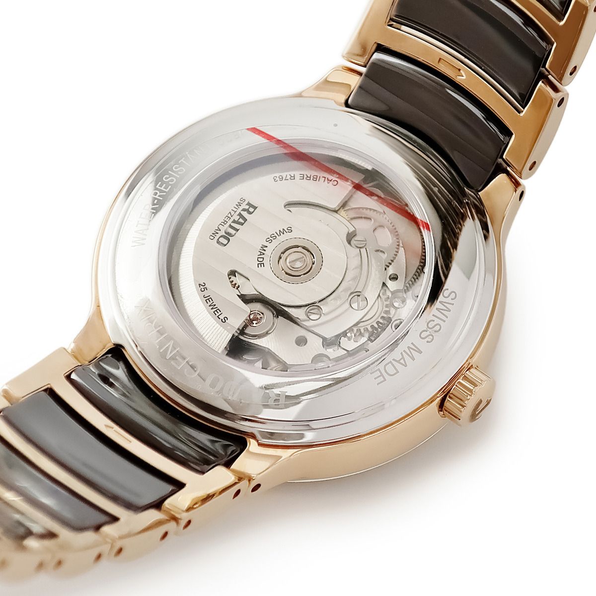  ラドー 腕時計 R30017302 鑑定済み ブランド 薄手ニット 自動巻き時計 腕時計(アナログ)