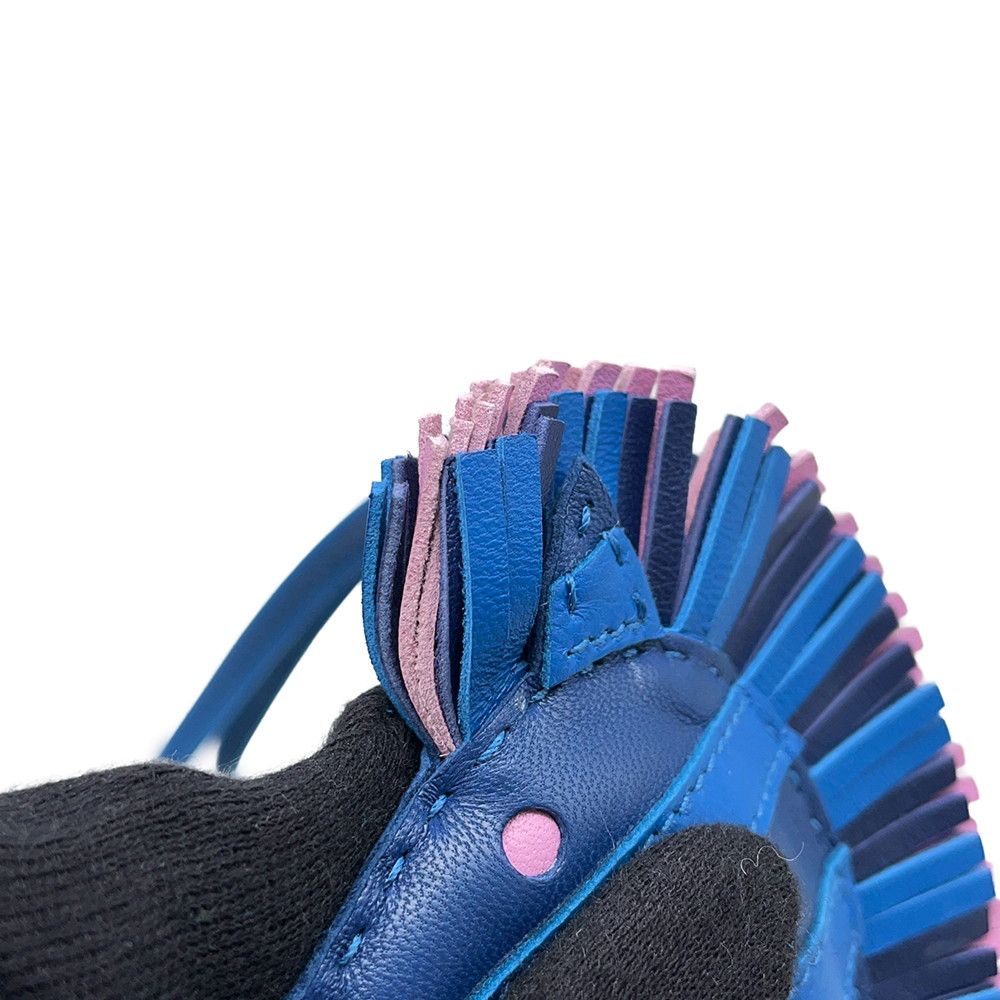 ルメス バッグチャーム ジージー・サバンナ ブルーサフィール/ブルー