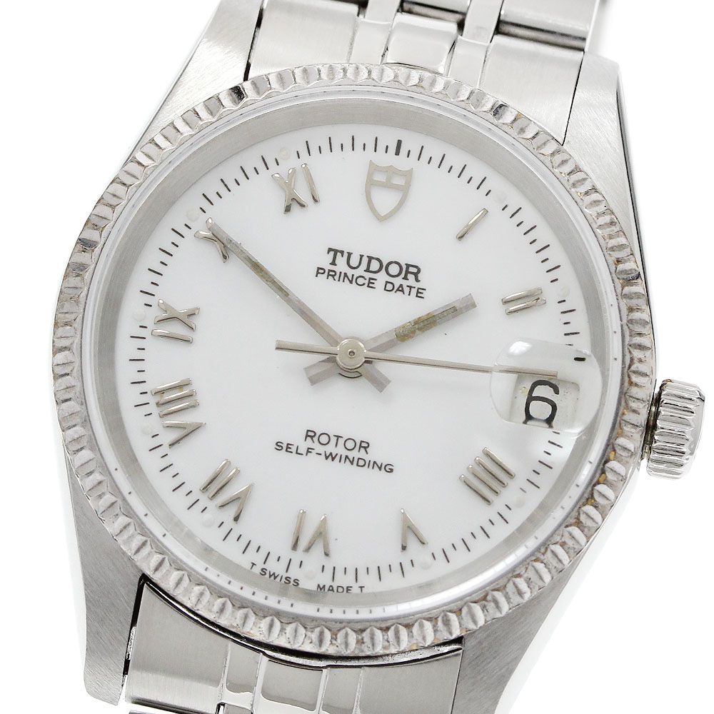 チュードル TUDOR 72034 プリンス デイト WGベゼル 自動巻き ボーイズ _942588