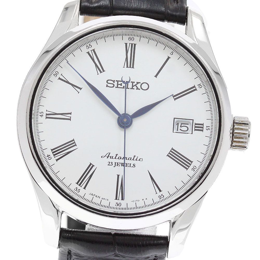 セイコー SEIKO SARX019|6R15-02P0 プレサージュ デイト 自動巻き メンズ _939430