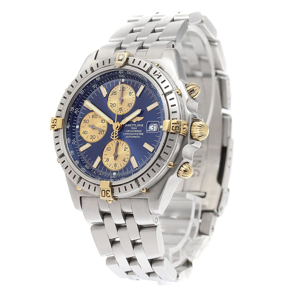  ブライトリング BREITLING B13355 クロスウィンド クロノグラフ デイト 自動巻き メンズ _941269 ワンポイント 自動巻き時計 腕時計(アナログ)