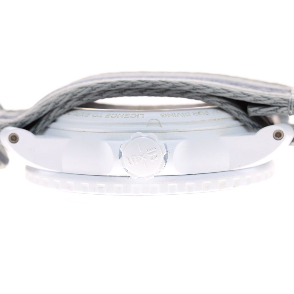  ブランパン Blancpain S035S100 スウォッチ × ブランパン フィフティ ファゾムス 自動巻き メンズ 箱 保証書付き_939787 ジャケット 自動巻き時計 腕時計(アナログ)