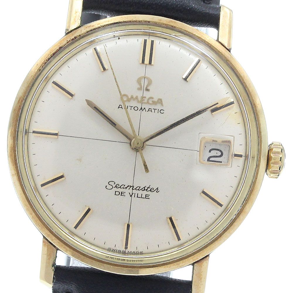 オメガ OMEGA シーマスターデビル デイト クロスライン 自動巻き メンズ _932780