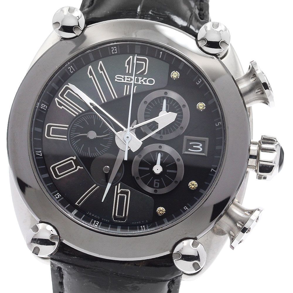 セイコー SEIKO SBLA091|5R86-0AR0 ガランテ 10th アニバーサリー リミテッド ブラックパンサー スプリングドライブ メンズ _942803