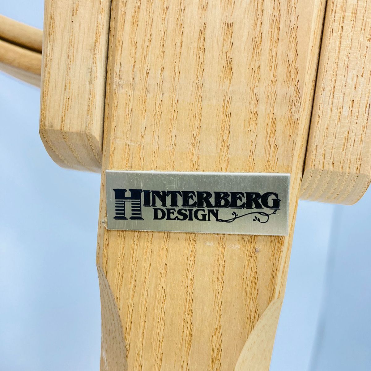 Hinterberg Design スタンドキルトフープ 木製 直径約55cm パッチ