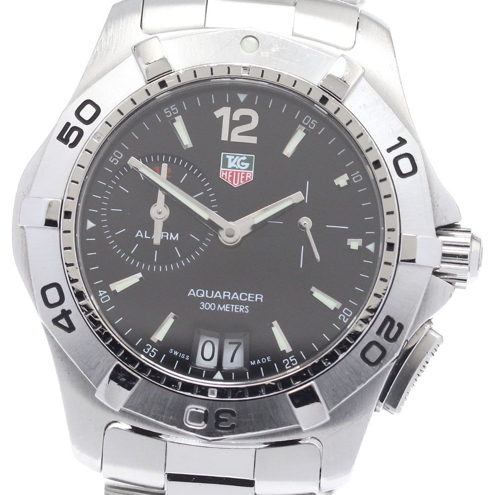 タグホイヤー TAG HEUER WAF111Z アクアレーサー デイト アラーム