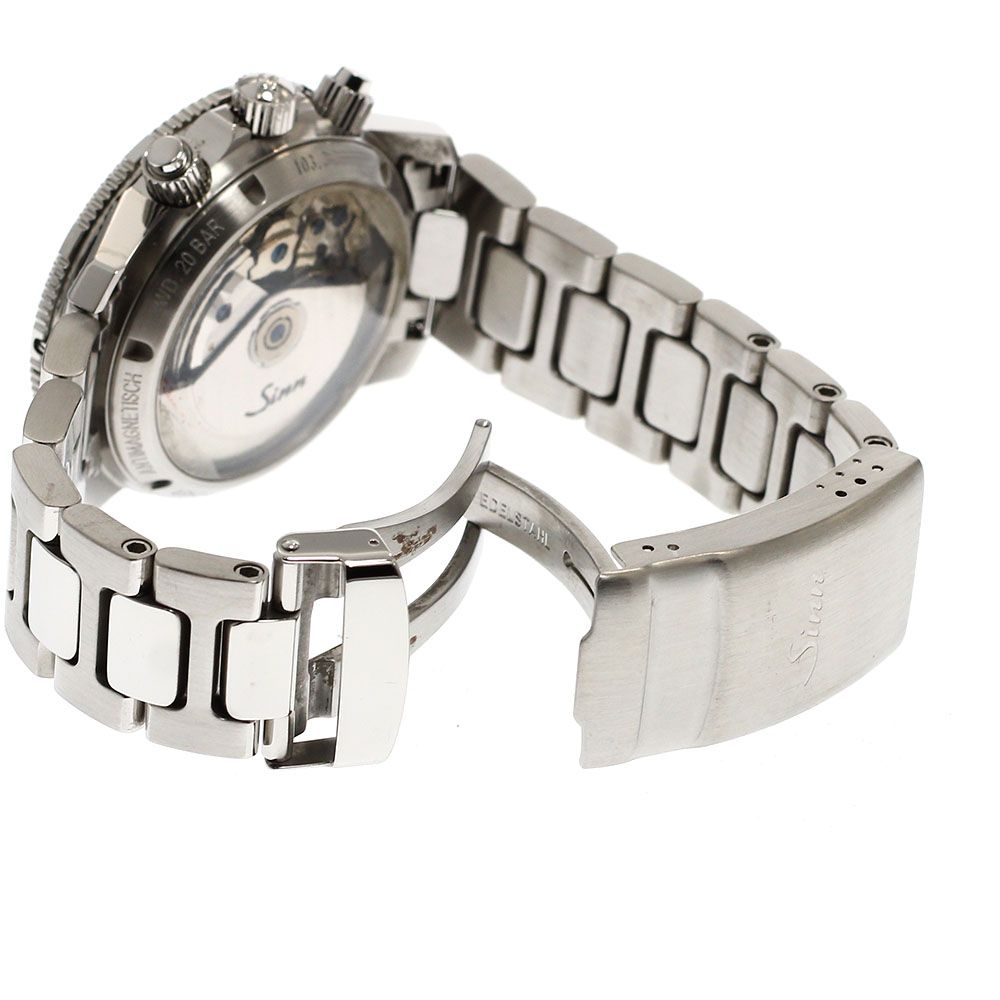  ジン Sinn 103 クロノグラフ デイデイト 自動巻き メンズ _938972 無地シャツ 自動巻き時計 腕時計(アナログ)