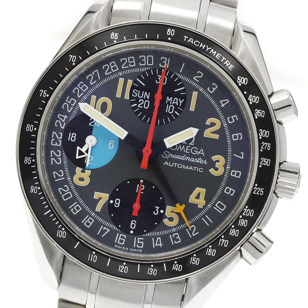 オメガ OMEGA 3520.53 スピードマスター マーク40 AM|PM トリプルカレンダー 自動巻き メンズ _942757