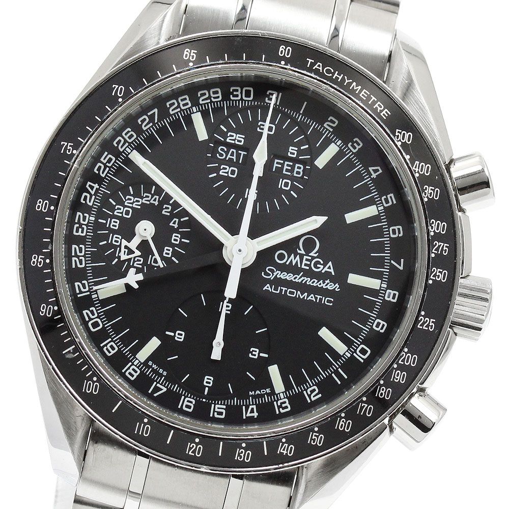 オメガ OMEGA 3520.50 スピードマスター マーク40 コスモス トリプルカレンダー クロノグラフ 自動巻き メンズ _923133