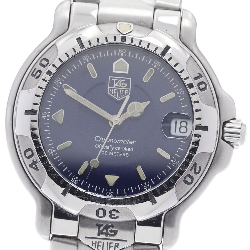 タグホイヤー TAG HEUER WH5213 6000シリーズ デイト クロノメーター 自動巻き ボーイズ _942434