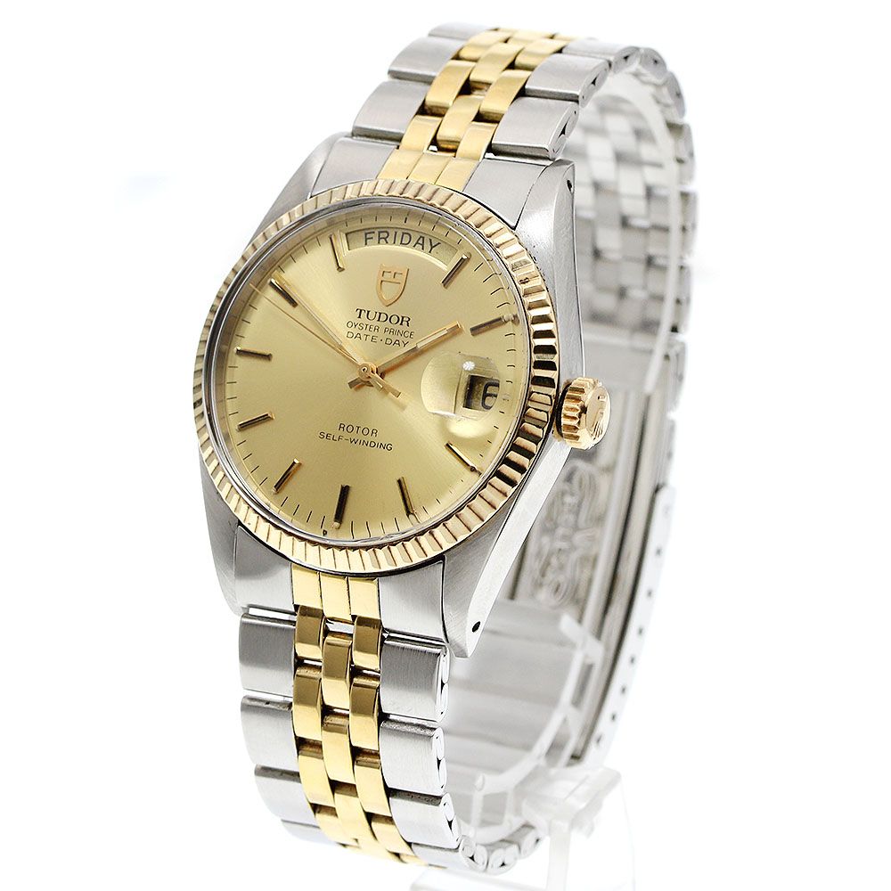  チュードル TUDOR 94613 オイスタープリンス デイトデイ K18YGベゼル 自動巻き メンズ _939426 コスパ重視 自動巻き時計 腕時計(アナログ)